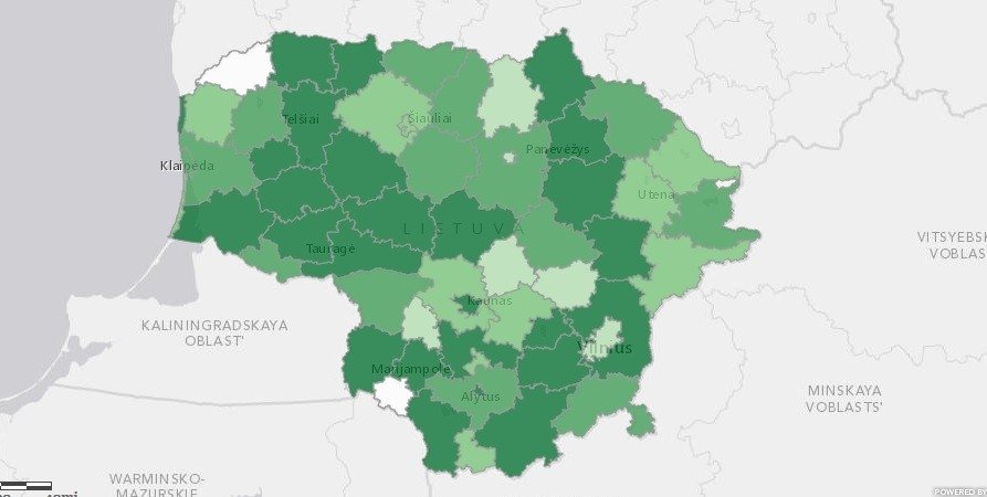 Литовская карта пейсера