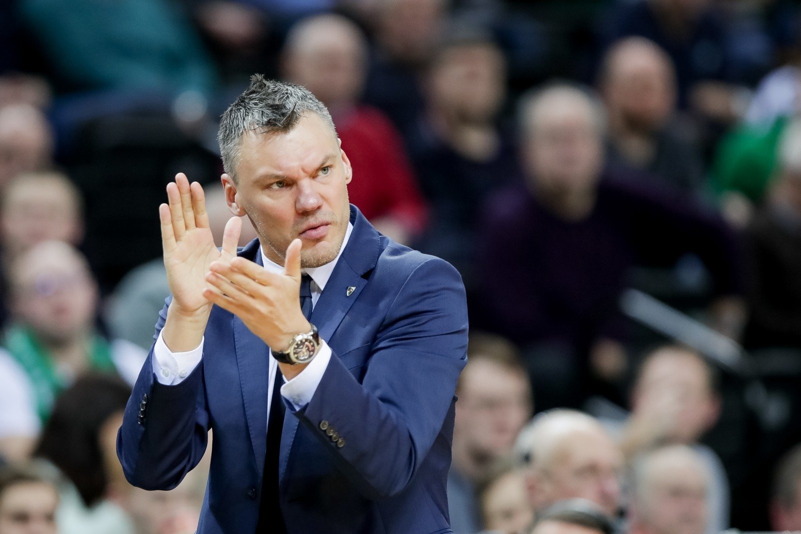 Š. Jasikevičius tryško euforija vyrai kovojo kaip pašėlę Krepšinis.lt